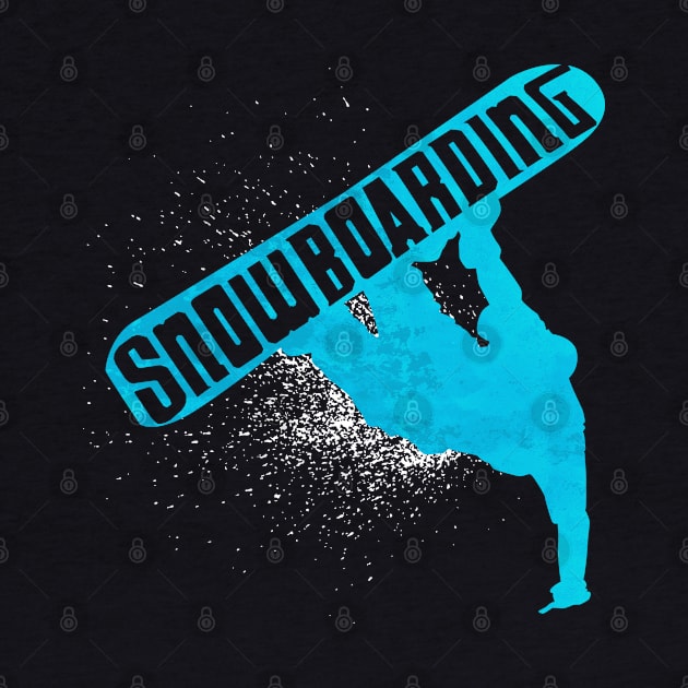 Snowboarding tee by missalona